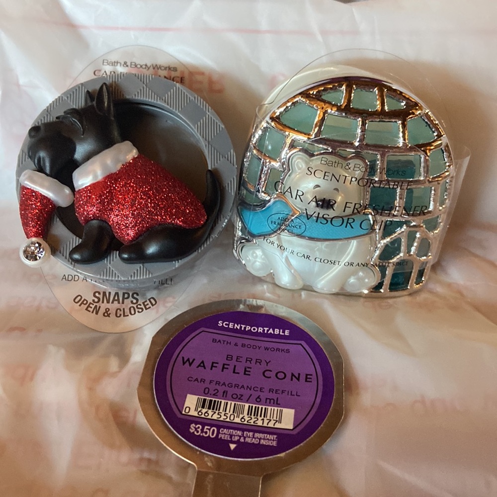 NWT Bath&Body Works Visor Scent Diffusers